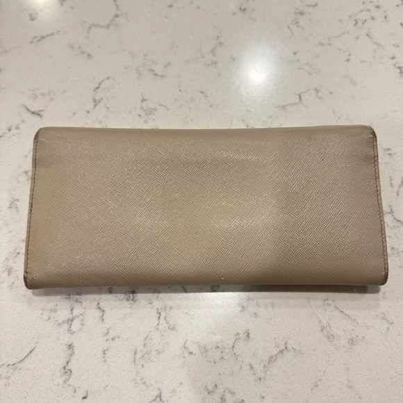 Prada Women's Cream / Gray Wallet - Picture 4 of 6